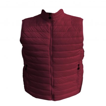 Doudoune sans manche bordeau - Big Size - Forex