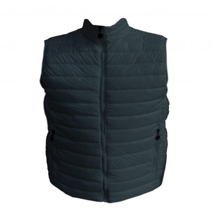 Doudoune sans manche bleu-gris - Big Size - Forex